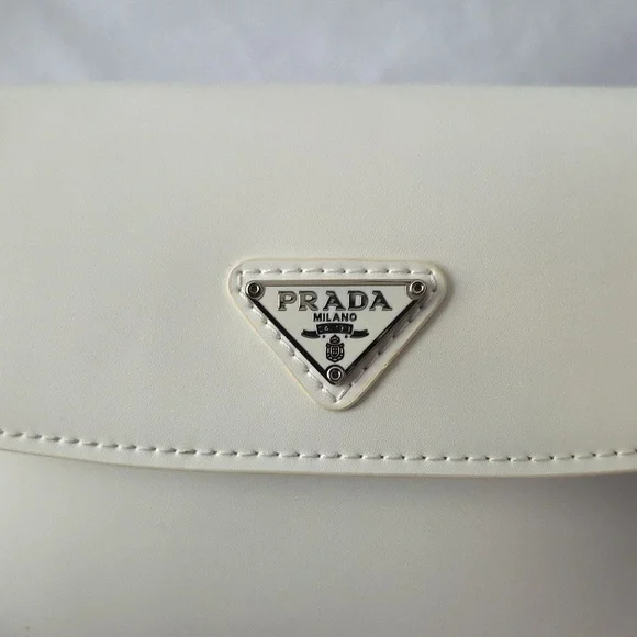Prada Cleo Flap Leather Handbag - Picture 8 of 16